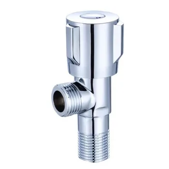 

20mm Brass Stainless Steel Triangle Valve Water Mixing Bathroom Toilet Kitchen Faucet Thick Anti-burst Angle Switch