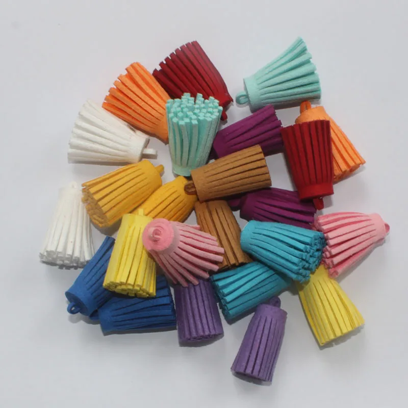 10Pcs Suede Leather Tassel Pendants Boho Keyring/Jewelry /Bags/Cellphone Making Charm Accessories DIY 10Pcs Suede Leather Tassel Pendants Boho Keyring/Jewelry /Bags/Cellphone Making Charm Accessories DIY