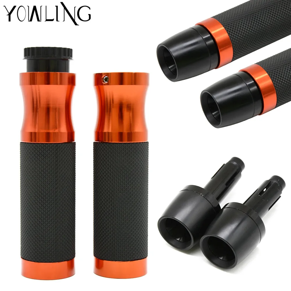 7/8'' 22MM Motorcycle CNC handle grips Motorbike handlebar ...