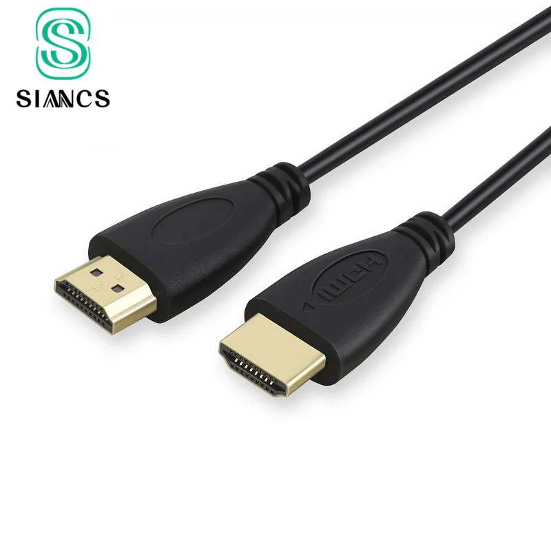 SIANCS HDMI кабель позолоченный папа-папа 1 4 1080P 3D для ЖК-проектора tv BOX lcd DVD HD xbox PS3