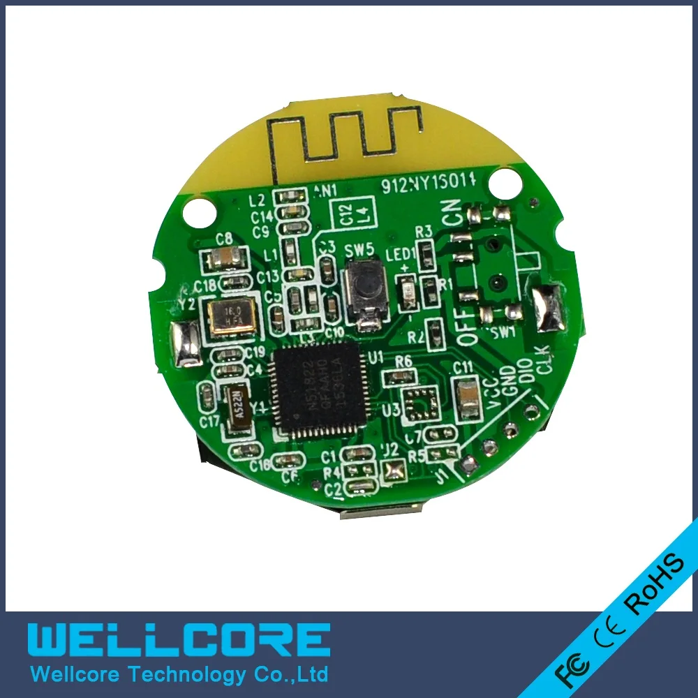 Wellcore Bluetooth 4,0 маяк/iBeacon логистическое отслеживание/теплица/детская комната, акселерометр и датчик температуры - Цвет: w951 N