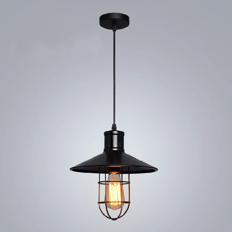 dining room retro pendant lamps edison bulb hanging lighting single