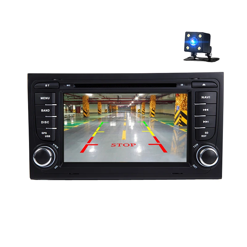 Android 9,0 Автомагнитола 2 din dvd-плеер gps радио мультимедиа для Audi A4 2002-2008 B5 B6 B7 gps Авторадио навигационная система