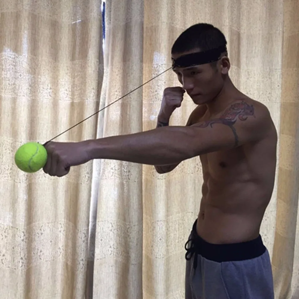 Fight Boxeo Ball Boxing Equipment With Head Band  (7)