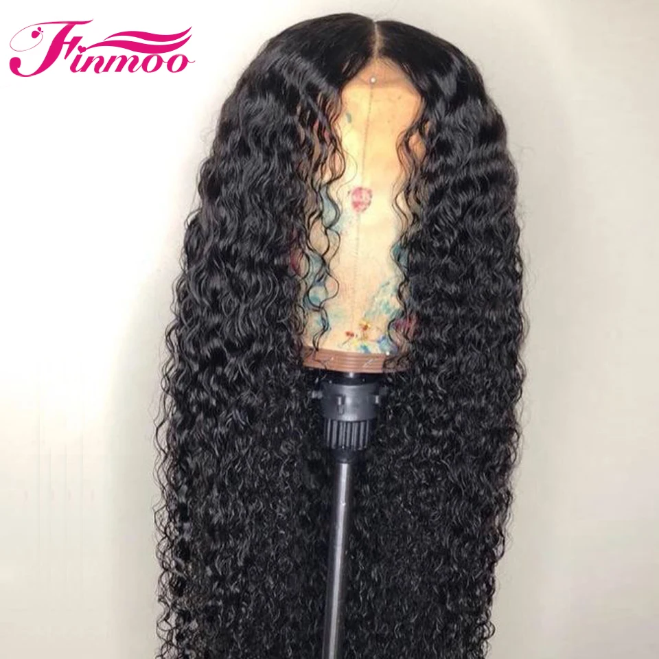 

Brazilian Remy Hair Curly Full Lace Human Hair Wigs With Baby Hair Pre Plucked For Black Women Natural Color Full Lace Wig 150%