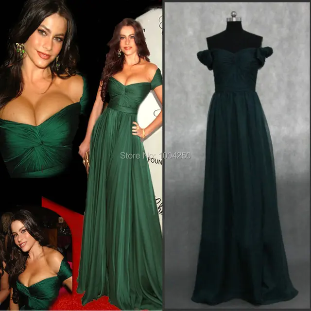 Dark Green Long Prom Dress Corset