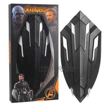 

Avengers Captain America Shield Accessories Toy Plastic LED Light voice Cosplay Party Action Figure Model Decoration Toys Gift