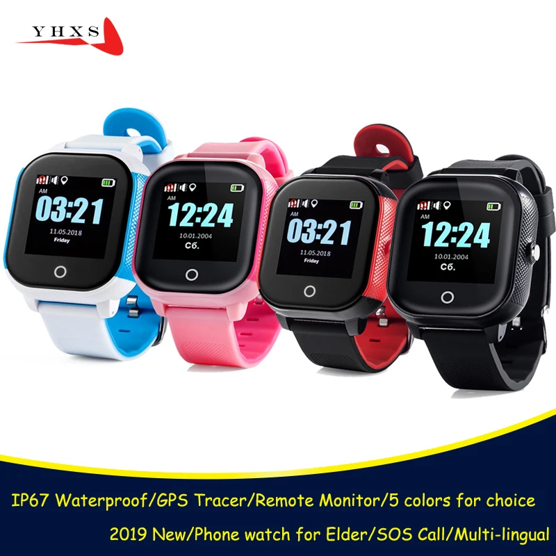 Ceny IP67 wodoodporna inteligentny GPS WIFI lokalizator ekran dotykowy dziecko dziecko SOS otrzymać telefon zwrotny od monitor zdalny zegarek z budzikiem zegarek z systemem Android IOS