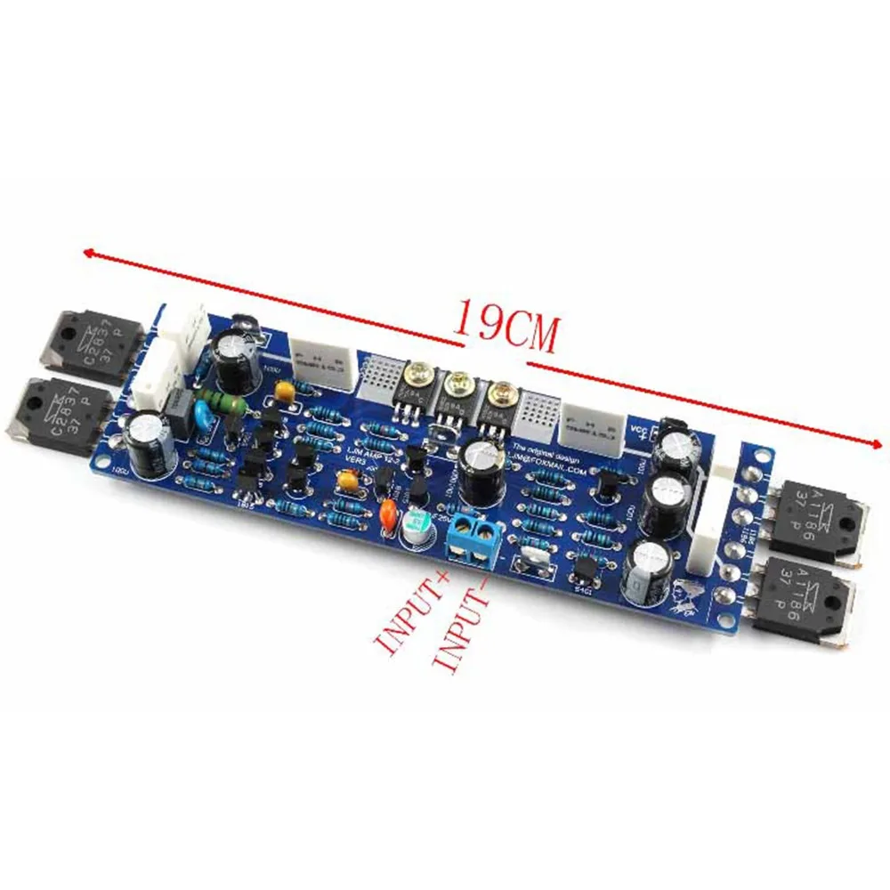 L12-2 двухканальный усилитель мощности класса AB плата в сборе 120 Вт+-55 в по LJM