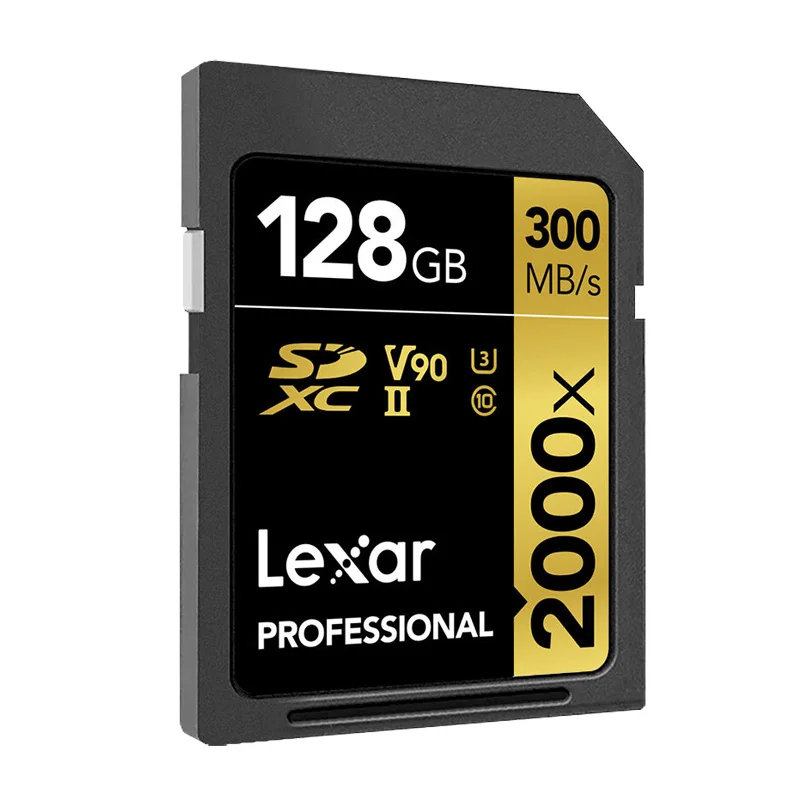 Original Lexar SD Flash Memory Card Limited Pen Drive 2000x 300mb s SDHC SDXC UHS II 4