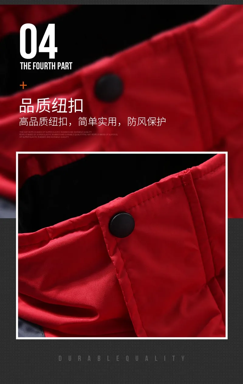 XIYOUNIAO new Outwear Winter Jacket Men Windproof waterproof Hood Male Jacket thicken Warm Men Parkas coat Size L-6XL