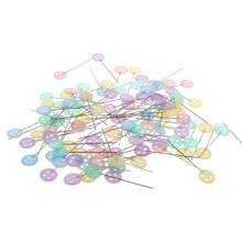 100 шт. контактов нажатием кнопки Стиль позиционирование иглы для ручного шитья пэчворка