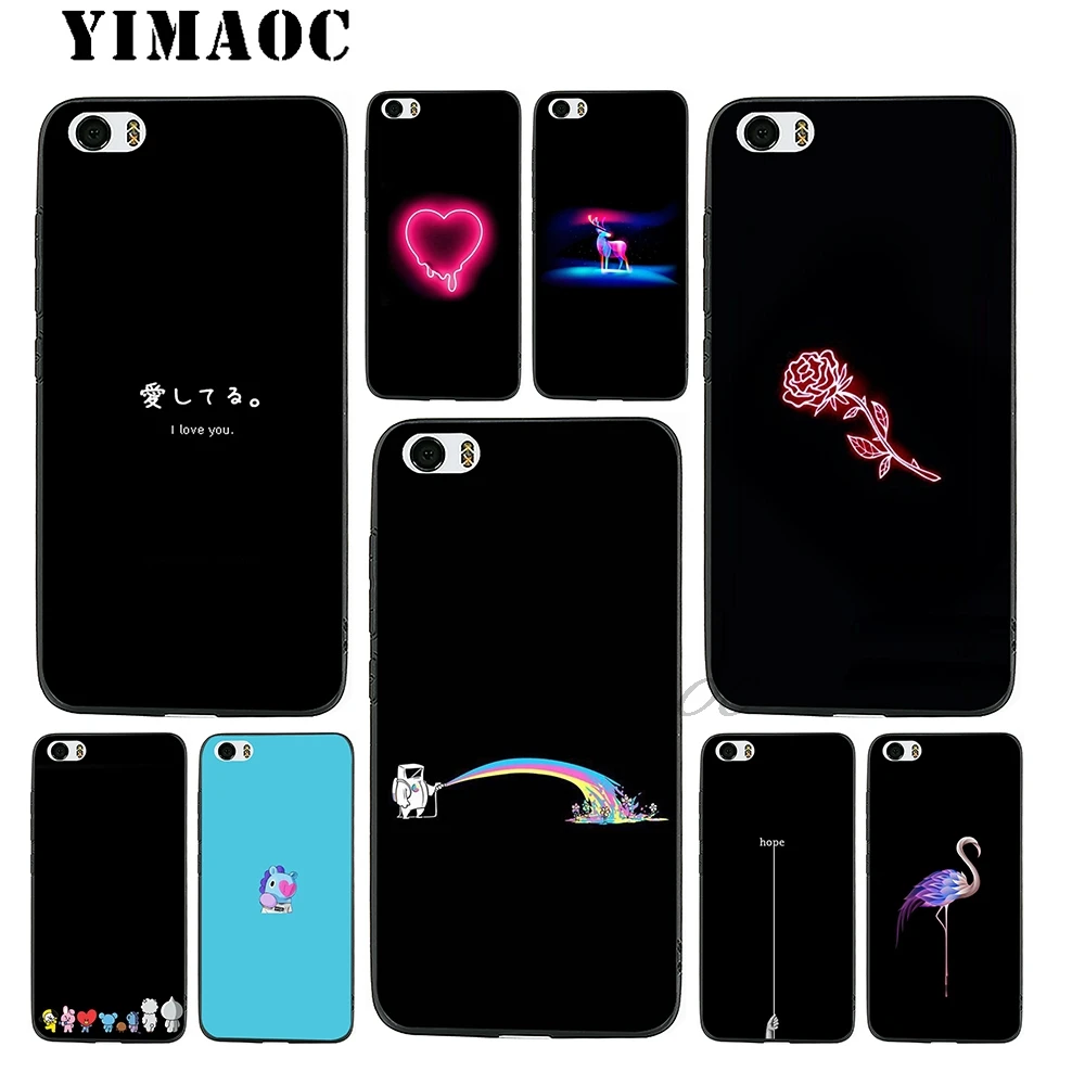 YIMAOC Rainbow Moon Soft Silicone Case for Xiaomi Redmi Note 9 Mi 8 Se 7 6 6A A1 A2 4X 4A 5A 5 MAX 3 MiA1 |