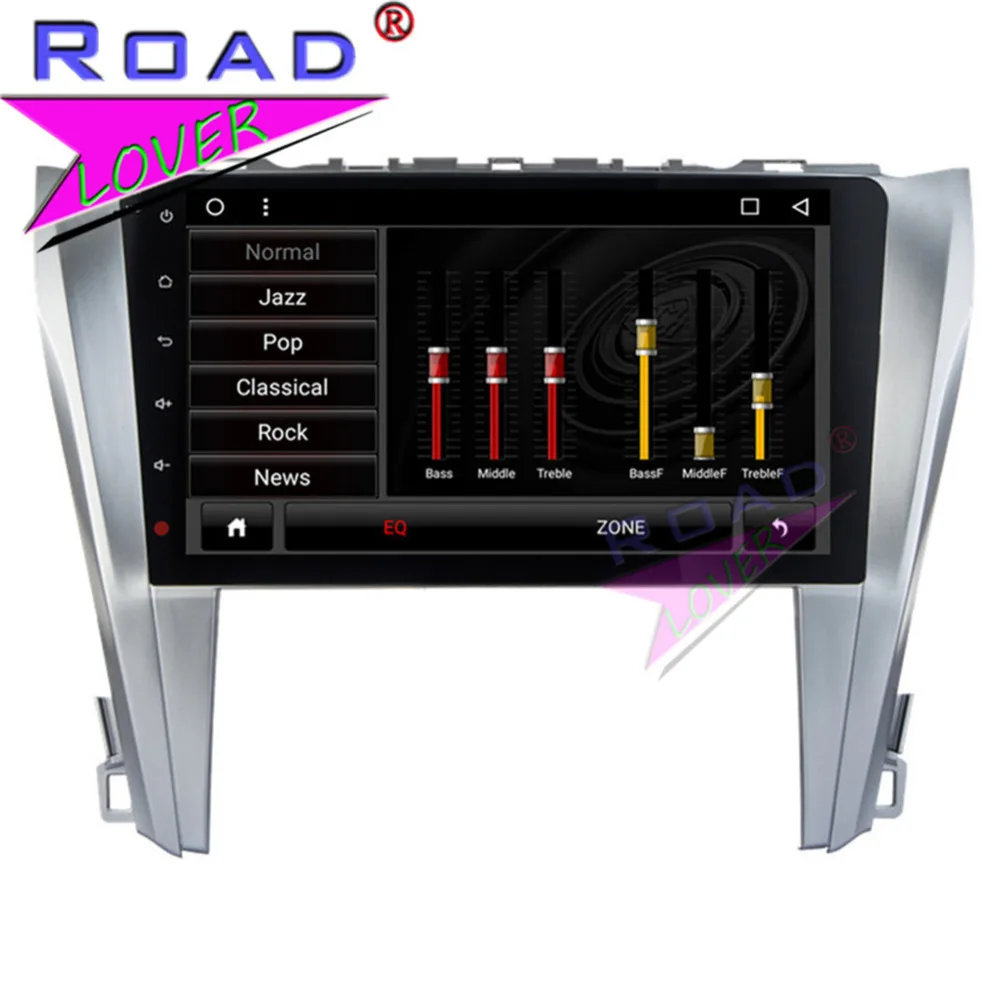 Excellent Roadlover Android 8.1 Car Media Center Autoradio For Toyota Camry 2015 Stereo GPS Navigation Magnitol 2 Din Player Audio NO DVD 5