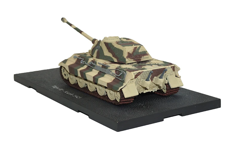 1/72 Тигр 2-валлония 1944 литой Атлас Второй мировой войны танк военные модели