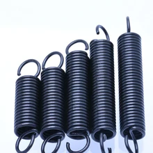 Mola de tensão de aço com ganchos, mola de extensão pequena com diâmetro exterior de 4mm de diâmetro do fio de 0.5mm comprimento 15 com 10 peças-60mm