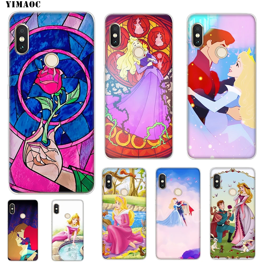 Мягкий ТПУ чехол YIMAOC Sleeping beauty для Xiaomi Redmi 6 4X 5A 4A S2 Note 4 5 Pro Plus Mi 8 9 SE A2 A1 MiX 2S MAX 3 |