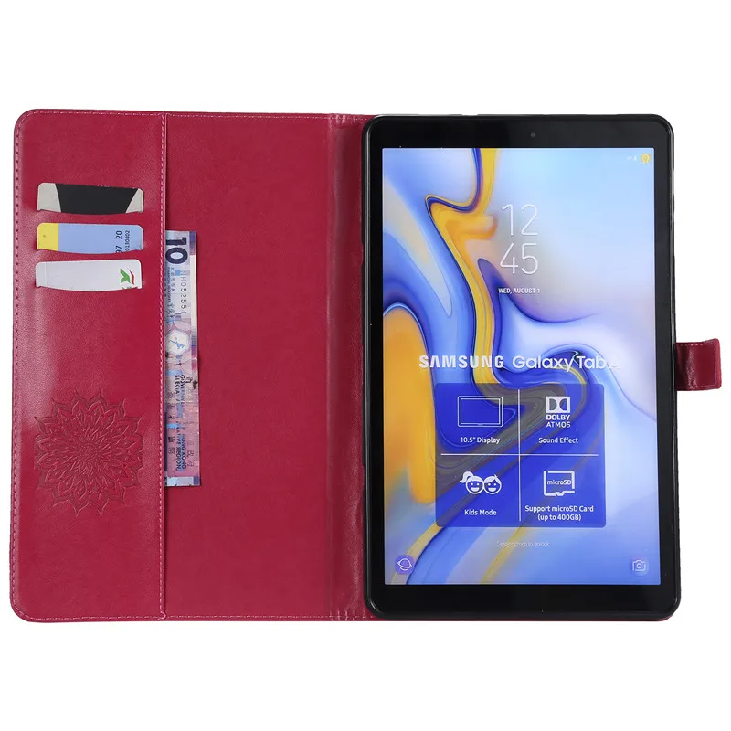 Sunflower Case для Samsung Galaxy Tab A A2 2018 10,5 дюйма T590 T595 T597 SM-T595 Умный Магнитный чехол принципиально Tablet Coque Shell