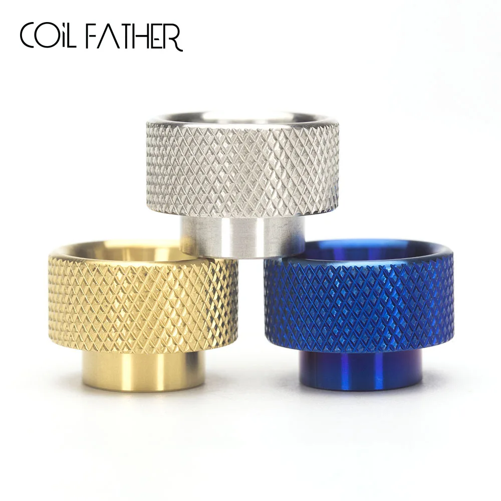 

Coil Father Metal 810 Drip Tip Wide Bore Mouthpiece Fit 810 RDA Atomizer TFV8 Big Baby Tank/Goon 528/Kennedy 24 Vape Accessories