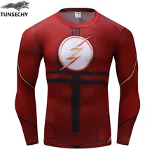 Fashion Brand men’s round neck long sleeve tight T-shirts men’s fashion fitness compressed T-shirts wholesale and retail