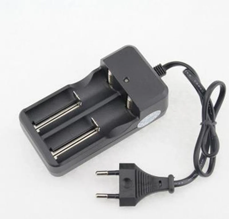 18650 lithium battery with line universal charger dual slot for (C) (D) (AA) (AAA) 16340 10440 14500US EU regulations | Электроника