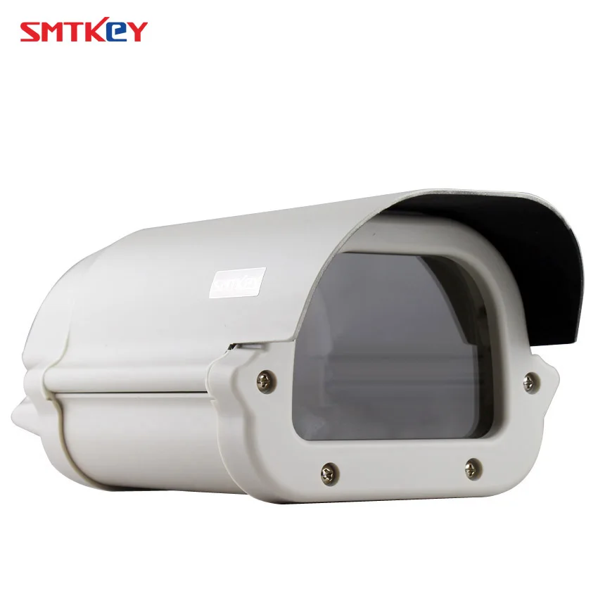 SMTKEY Surveillance Outdoor Security CCTV Camera Aluminum Metal Shield Housing for box camera