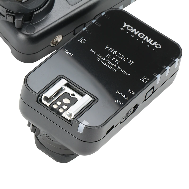 YONGNUO Wireless TTL Flash Trigger YN622C-II YN622C-TX High-speed Sync Transceiver for Canon Camera 1000D 650D 600D 7D 5DIII flash trigger