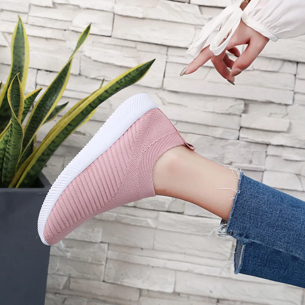 Женская уличная сетчатая обувь; Повседневная Удобная Обувь На Шнуровке ...