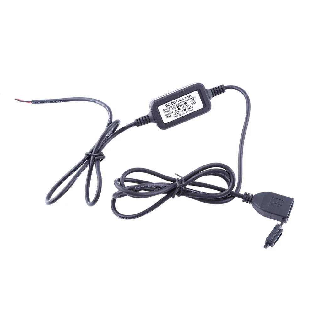Водонепроницаемое зарядное устройство Tomada Moto с USB 12 В постоянного тока 5 адаптер