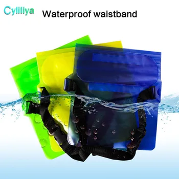 

50pcs For Universal WaistPack Waterproof Pouch Case Water Proof Bag Underwater Dry Pocket Cover For Cellphone mobile phone money