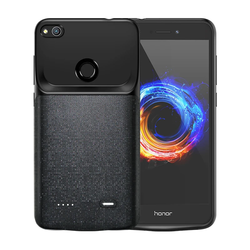 

4700mAh Battery Case For HONOR 9lite External Power bank Charger TPU Frame Phone cover Case for HUAWEI honor 8lite