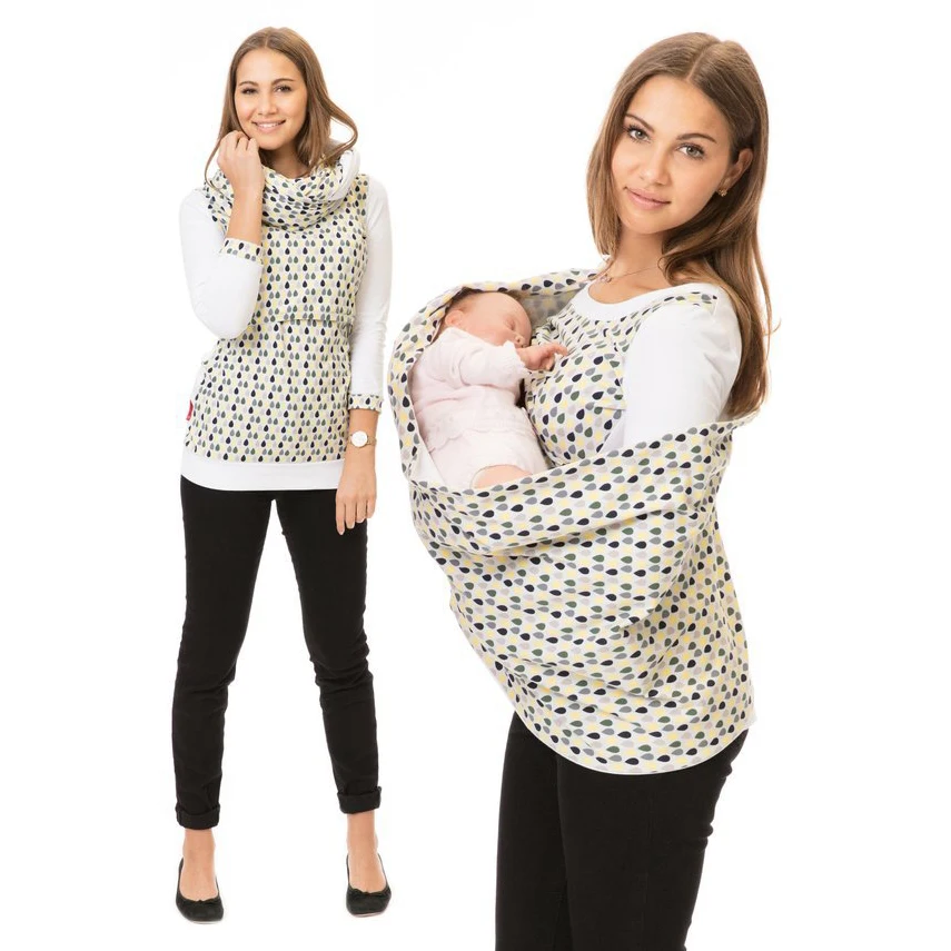 Maternity Breastfeeding Hoodie Winter Pregnant T Shirt Women Pregnancy Hooded Top Lactation Clothes For Nursing Mothers Clothing (7)