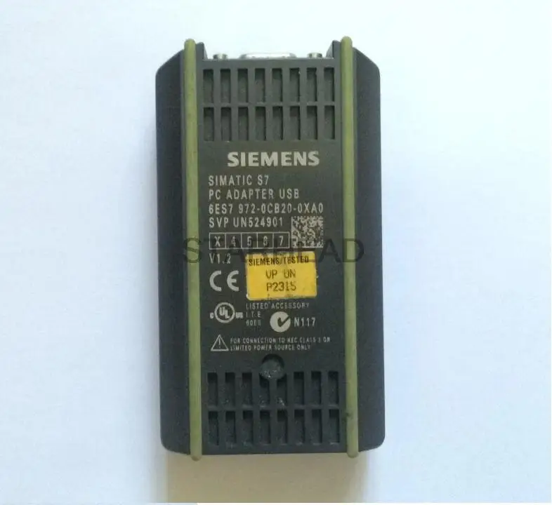 Используется адаптер для ПК Simatic 6ES7972-0CB20-0XA0 для S7-200/300/400 C7 PLC DP/PPI/MPI 6ES7 972-0CB20-0XA0