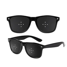 3 шт., анти-близорукость, астигматизм, очки для коррекции косогласа, усталость, булавка, отверстие, очки для мужчин, женщин, зрение, Улучшение естественного