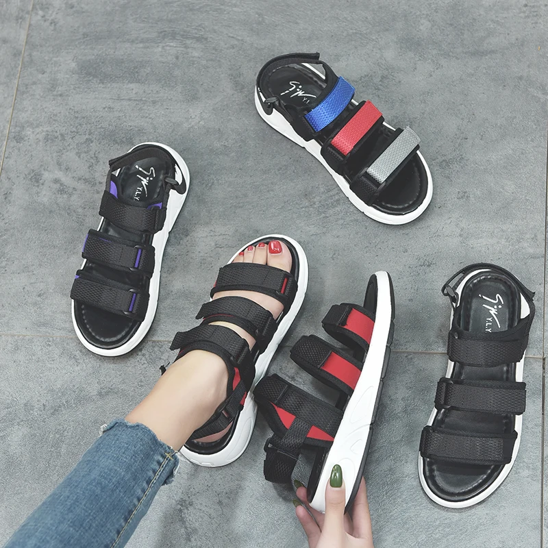 Platform Sandals Women Casual Beach Shoes Soft and Comfortable Summer Outdoor Sandals Platform Sneakers Ladies Sports Shoes