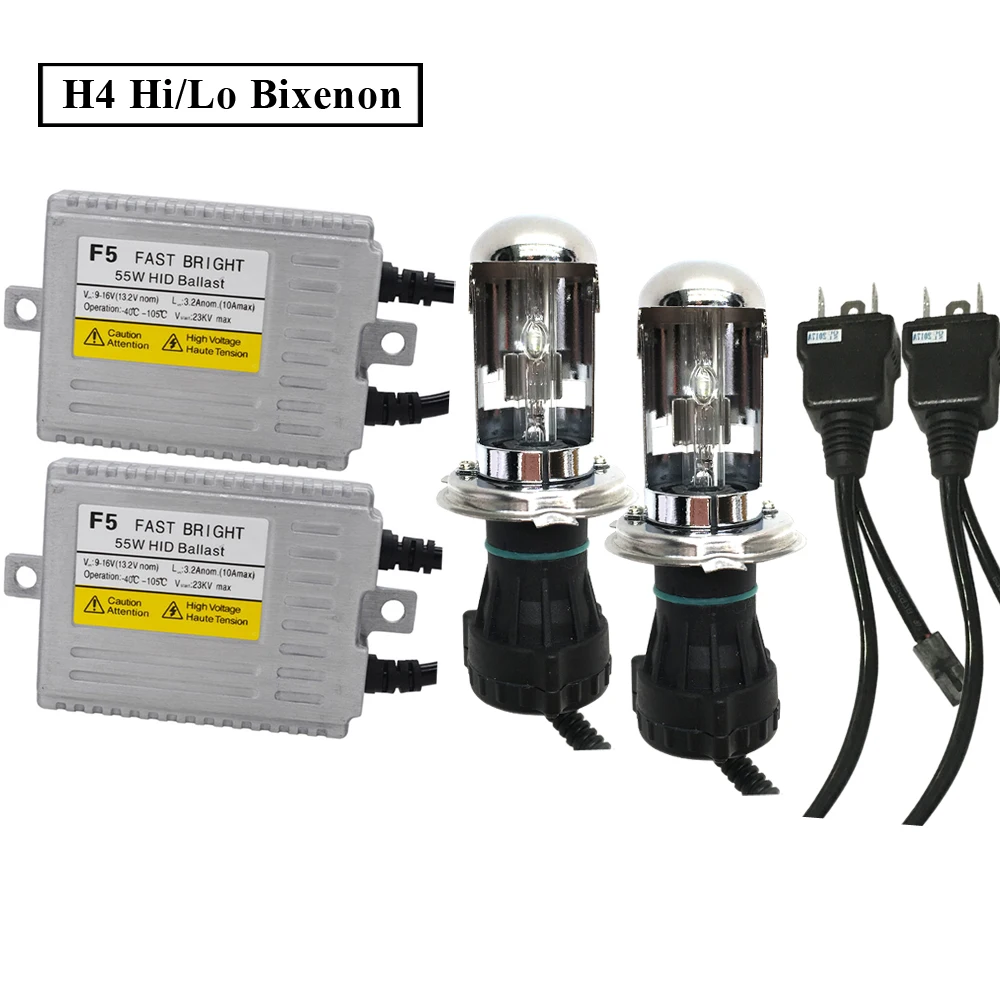 SKYJOYCE 55 Вт D2H HID XENON KIT H7 9012 биксенон H4 5500 к ксенон HID фары лампы D2Y Металл H3 Быстрый Яркий балласт F5 комплект H11