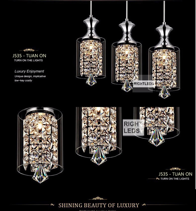 Crystal Pendant Lamp (3)
