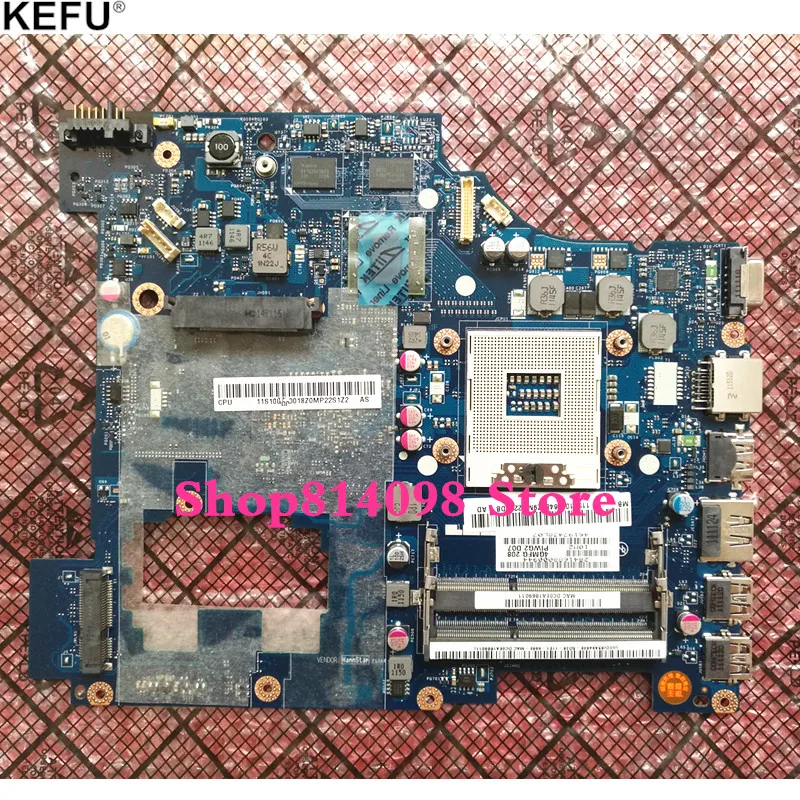 KEFU LA-6753P материнская плата для ноутбука lenovo G570 материнская плата для ноутбука LA-6753P материнская плата HM65 с интерфейсом HDMI протестирована