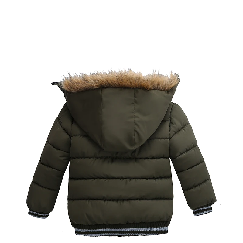2 Bibihou 2017 New Baby  Infant Coat Kids Warm Autumn Winter Outerwear Hooded fashion Children Down Jackets Boys Girls Cotton Coat