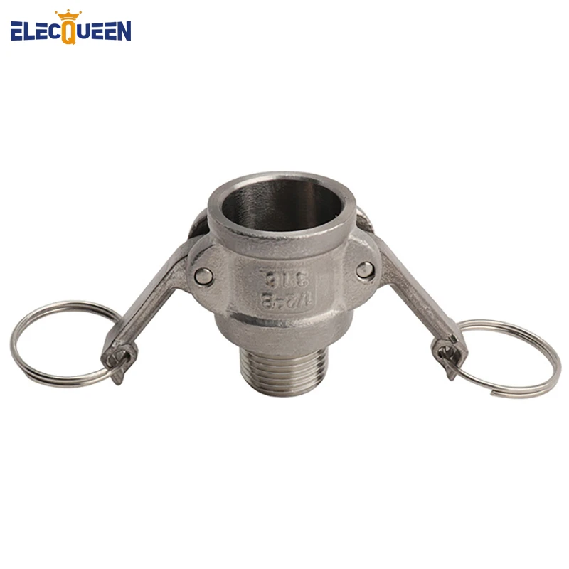 Acoplamiento Camlock inoxidable tipo B, conector rápido NPT Macho de 1/2 ", habilidad de extracción, nuevo|connector hose|connector straightconnector boot - AliExpress