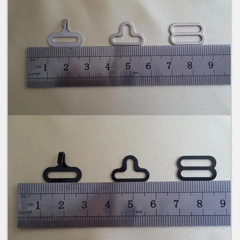 

1500 sets Bow Tie Hardware Sets delicate Necktie Hook Cravat Clips Fastener to Make Adjustable Straps on SILK Bow Ties Neckties