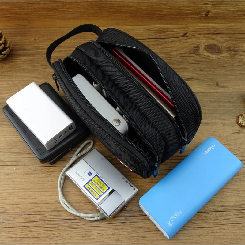 Большой органайзер Bag для жесткий диск USB флэш-накопитель накопитель кабели power bank