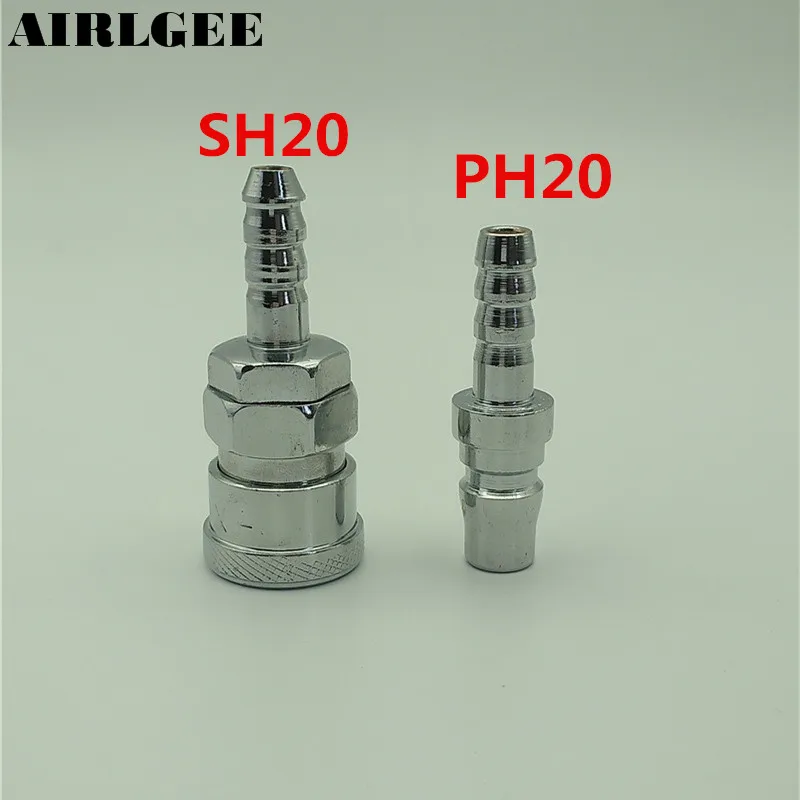 Buy 20SH + 20PH Barb Tail Pneumatic Air Quick