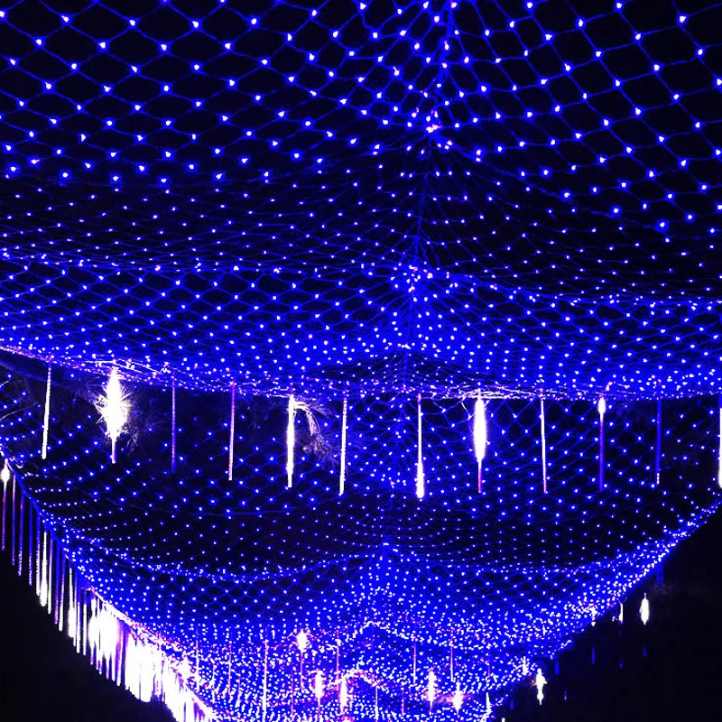 10MX1M 1.5MX1.5M 3MX2M Outdoor fairy garden Led net lights for christmas tree hotel street holiday party wedding decoration 10MX1M 1.5MX1.5M 3MX2M Outdoor fairy garden Led net lights for christmas tree hotel street holiday party wedding decoration