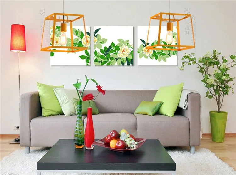 Modern Minimalist CUBE BOX FRAME Pendant Light Geometric Simple bar counter kitchen ceiling lamp light fixture (23)
