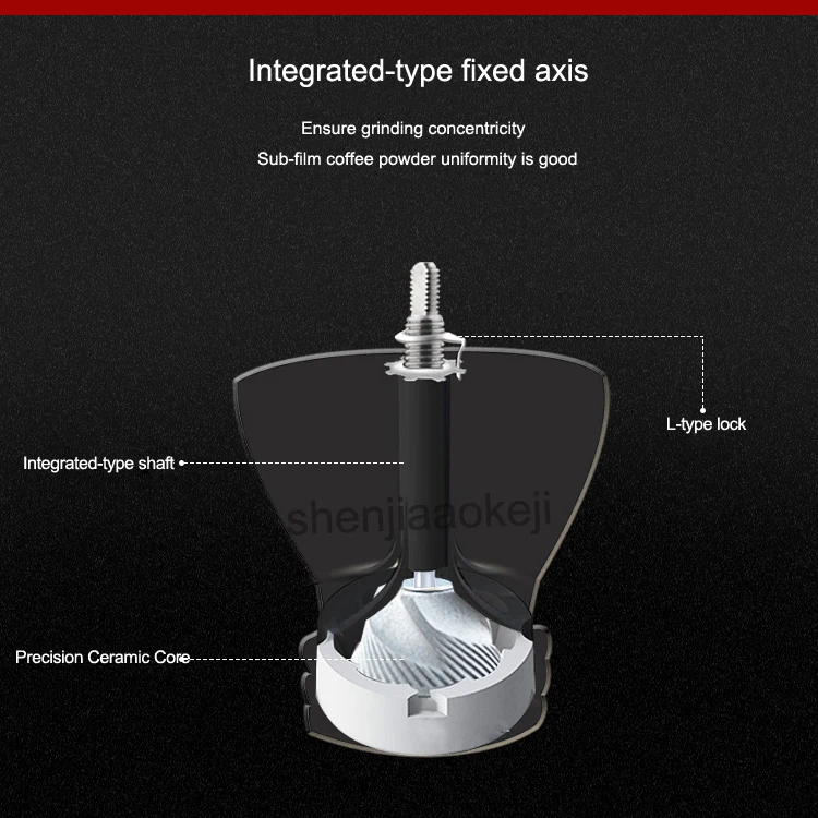 Мини ручной коленчатого Кофе мясорубки бытовой вручную Caffea измельчители моющиеся Кофе помола зерен машина 1 шт