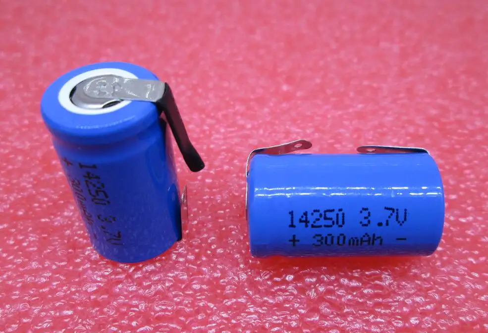 Новая батарея 14250 ER14250 LS14250 3 7 V 300mah перезаряжаемая литиевая 1/2 AA литий ионные