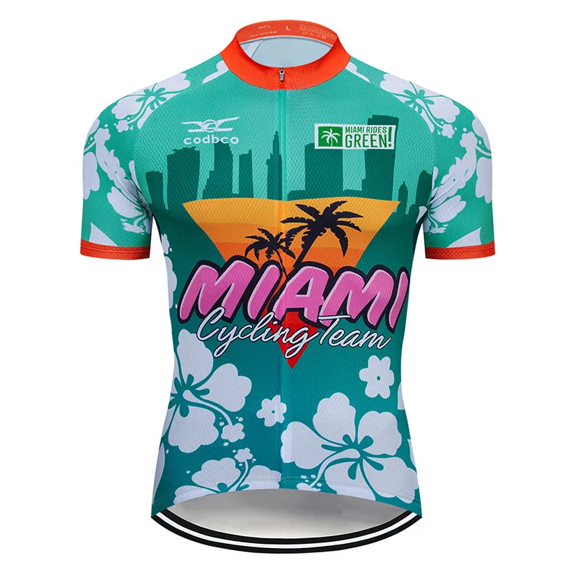 2021 New Mens Team Cycling Jersey Short Sleeve Bike Tops Bicycle Shirt Maillots 