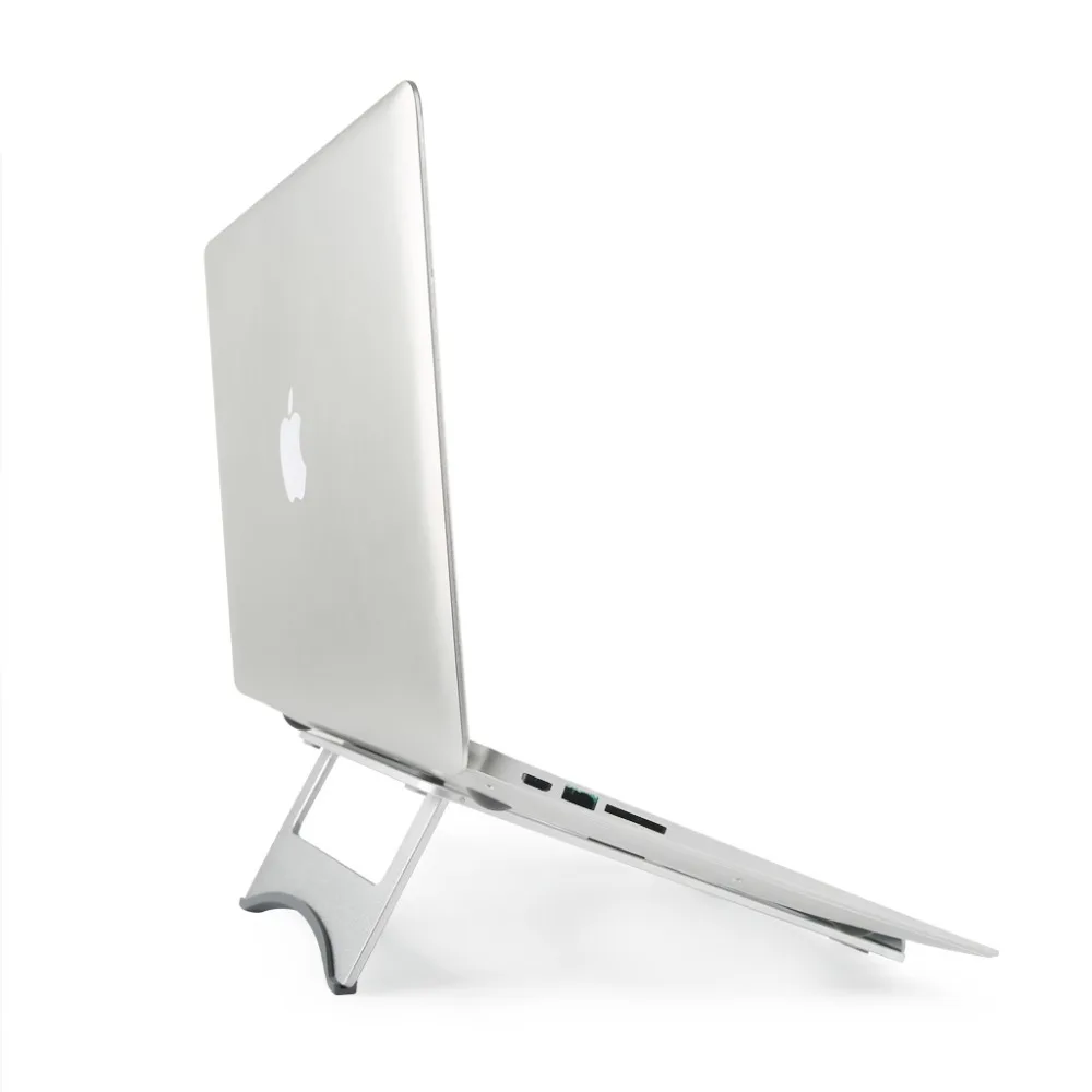 

NEW Tablets Folding Aluminum Notebook Laptop Anti-slip Cooling Pad Stand Holder for Apple MacBook Mac Book Lenovo Samsung