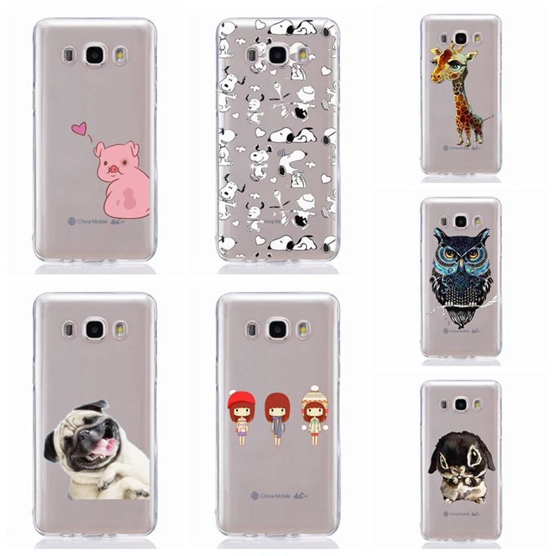 For Samsung Galaxy A3 A5 2016 2017 A300 A320F A510 A520F TPU Colorful Soft Cartoon Cute Painted Desig Cover Case Fundas F322 |